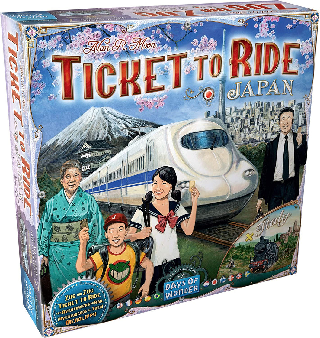 Ticket to ride Japon et Italie (extension)