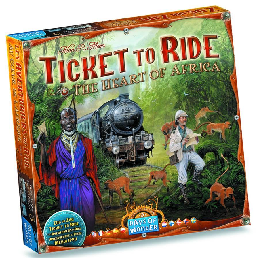 Ticket to ride the earth of Africa (extension)